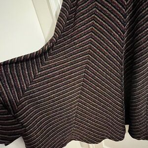 Anthropologie Maeve skirt metallic